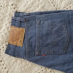 501 Made in USA Rare Blue-grey Levi's Jeans